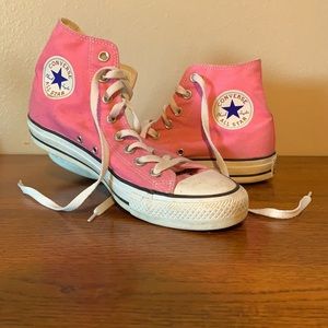 Pink Converse Chuck Taylor All Star High Tops